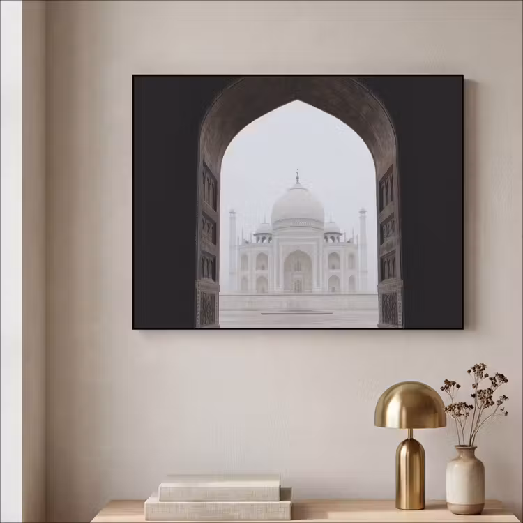 Art Frame - Poort - Symmetrische koepel - Minaretten - Moskee — 5