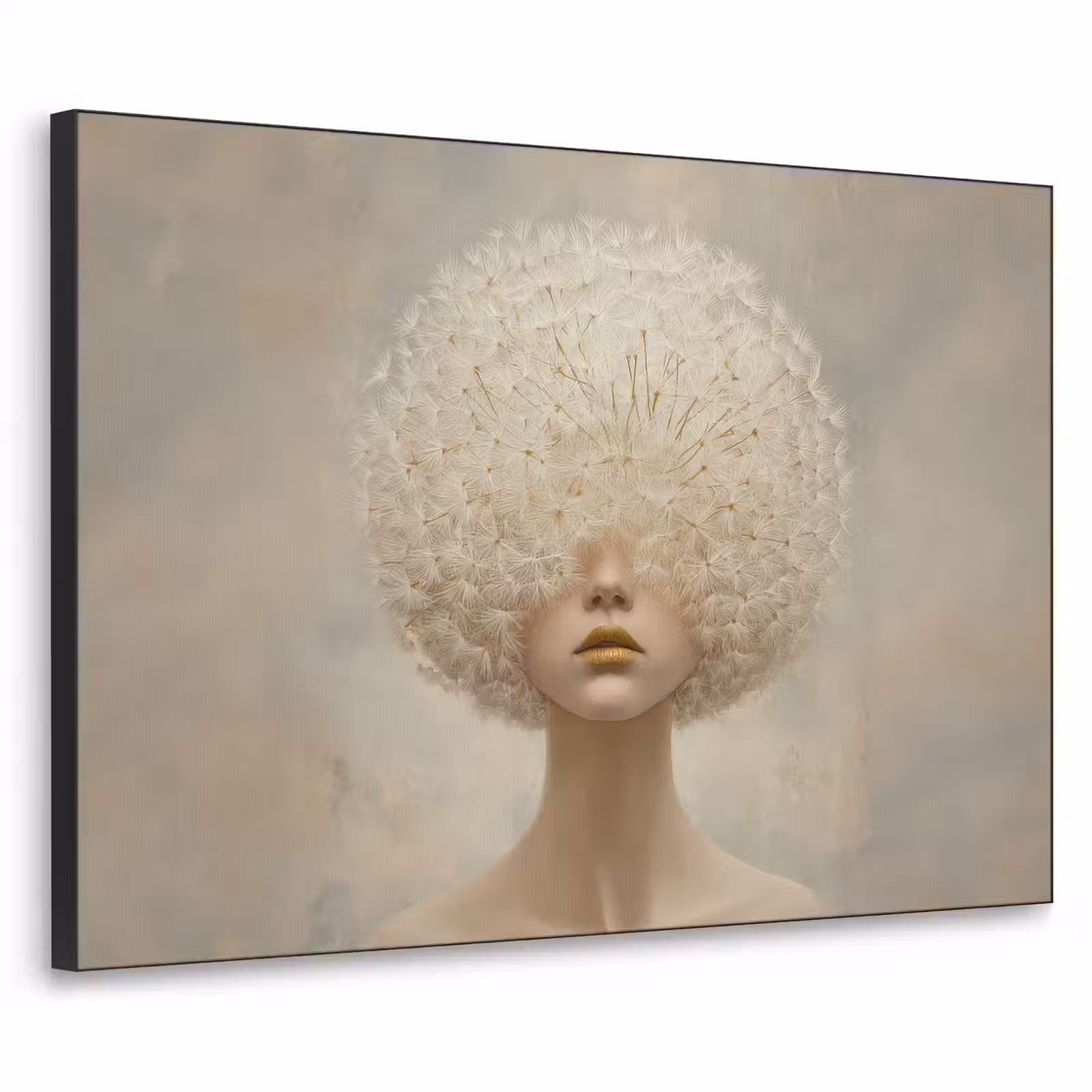 Art Frame - Dromerig - Beige - Paardenbloemzaadjes — 1
