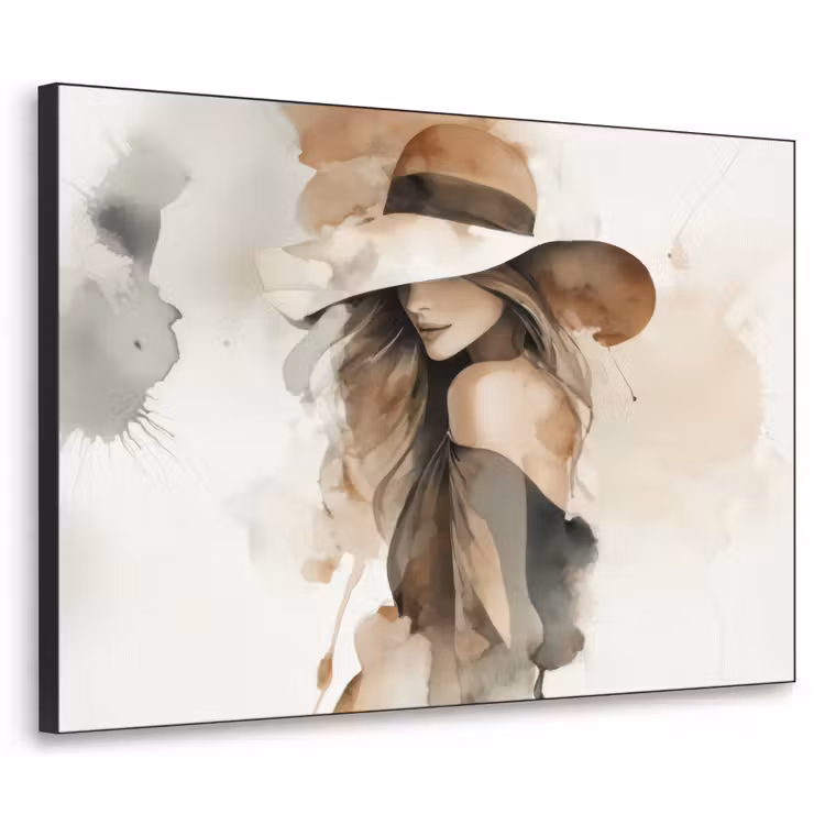 Art Frame - Mysterieus - Vrouw - Sepia — 1