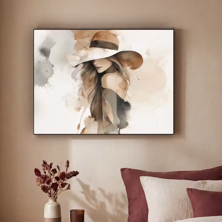 Art Frame - Mysterieus - Vrouw - Sepia — 3