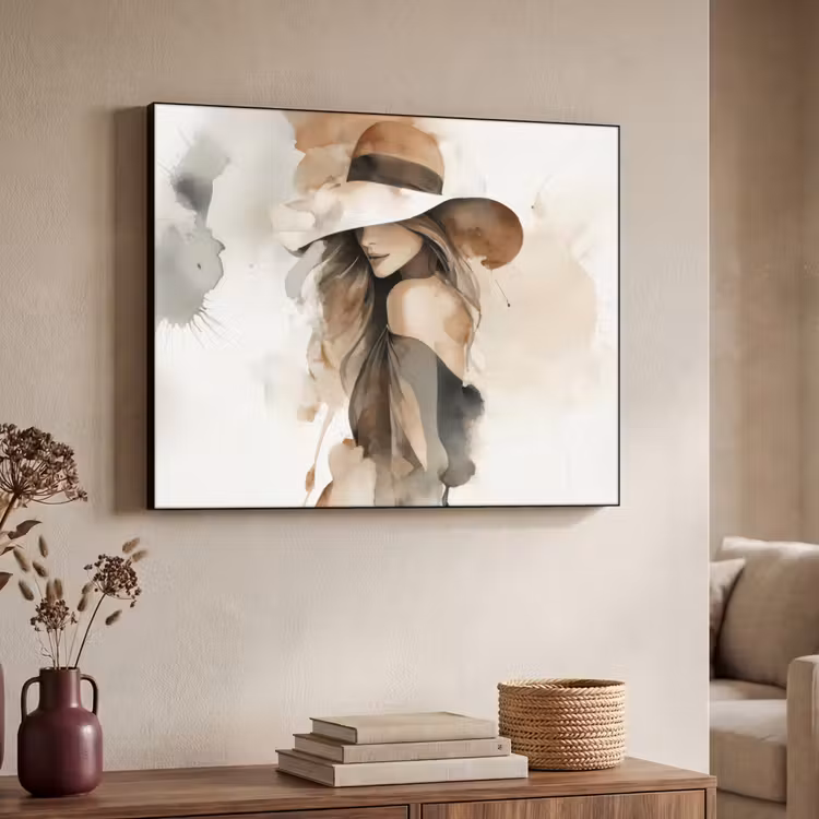 Art Frame - Mysterieus - Vrouw - Sepia — 7