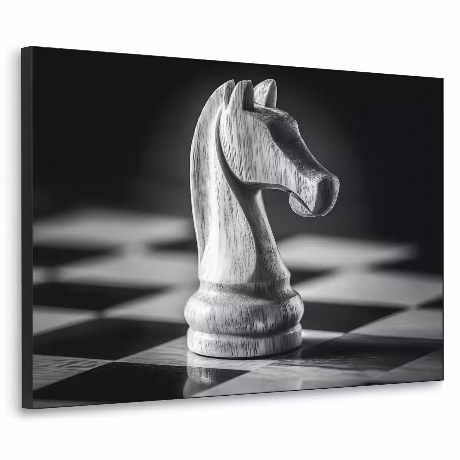 Art Frame - Paard - Hout - Schaalbord - Zwart — 1