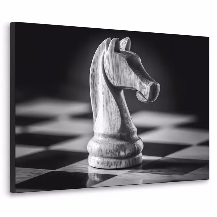 Art Frame - Paard - Hout - Schaalbord - Zwart — 1