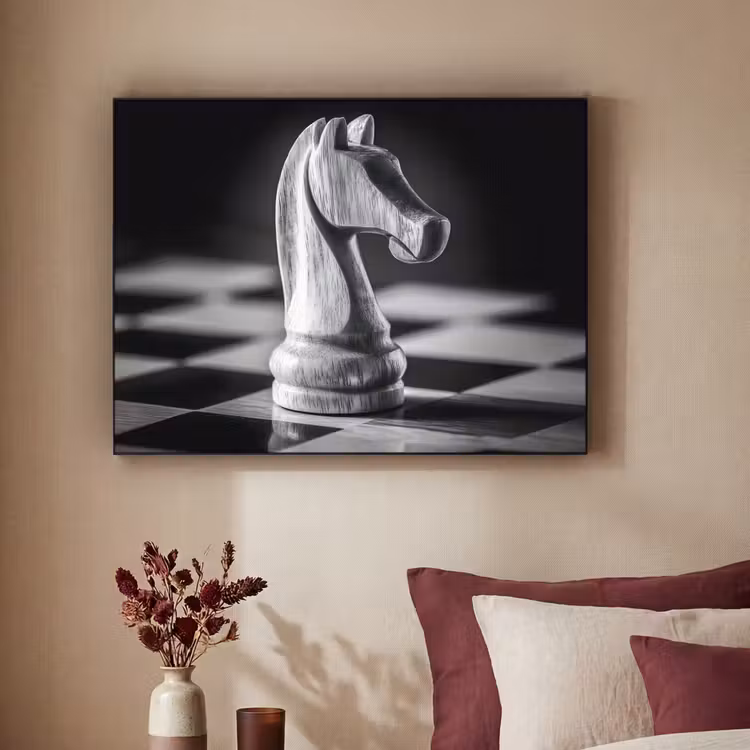 Art Frame - Paard - Hout - Schaalbord - Zwart — 3
