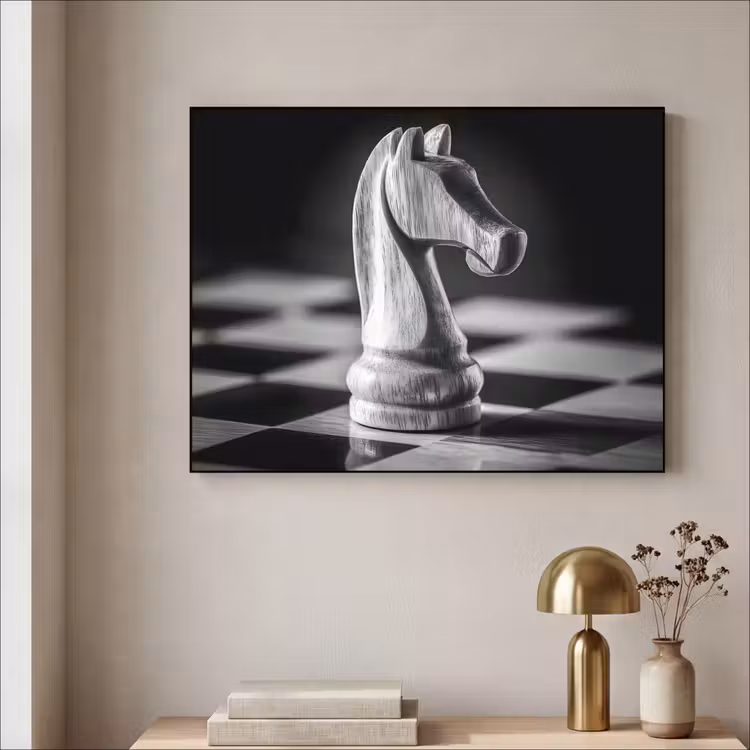 Art Frame - Paard - Hout - Schaalbord - Zwart — 5