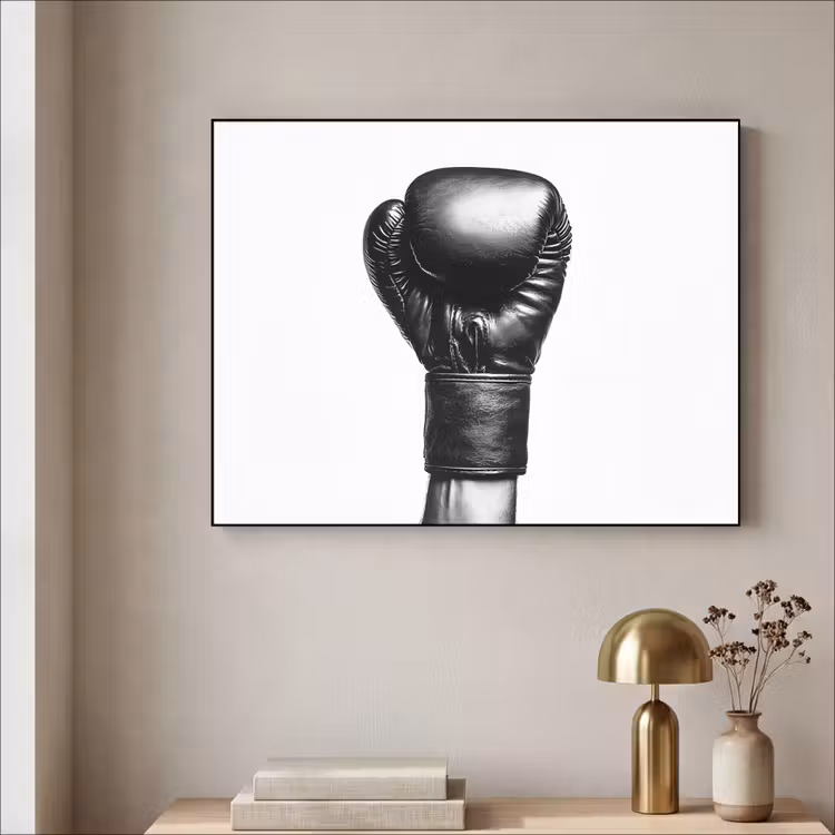 Art Frame - Bokshandschoen - Zwart - Hand — 5