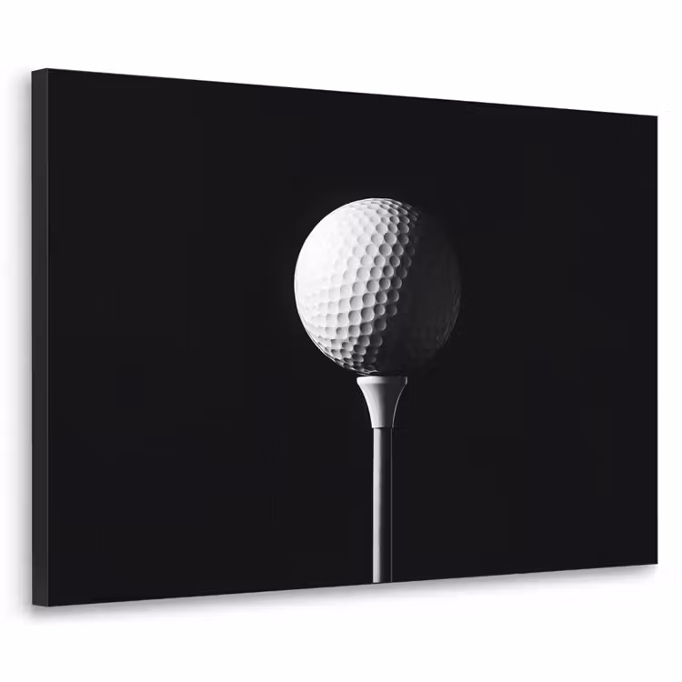 Art Frame - Golfbal - Minimalistisch - Wit — 1