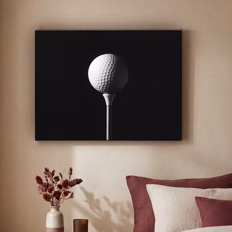 Art Frame - Golfbal - Minimalistisch - Wit — 3