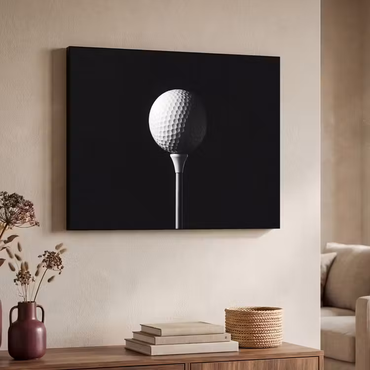 Art Frame - Golfbal - Minimalistisch - Wit — 7