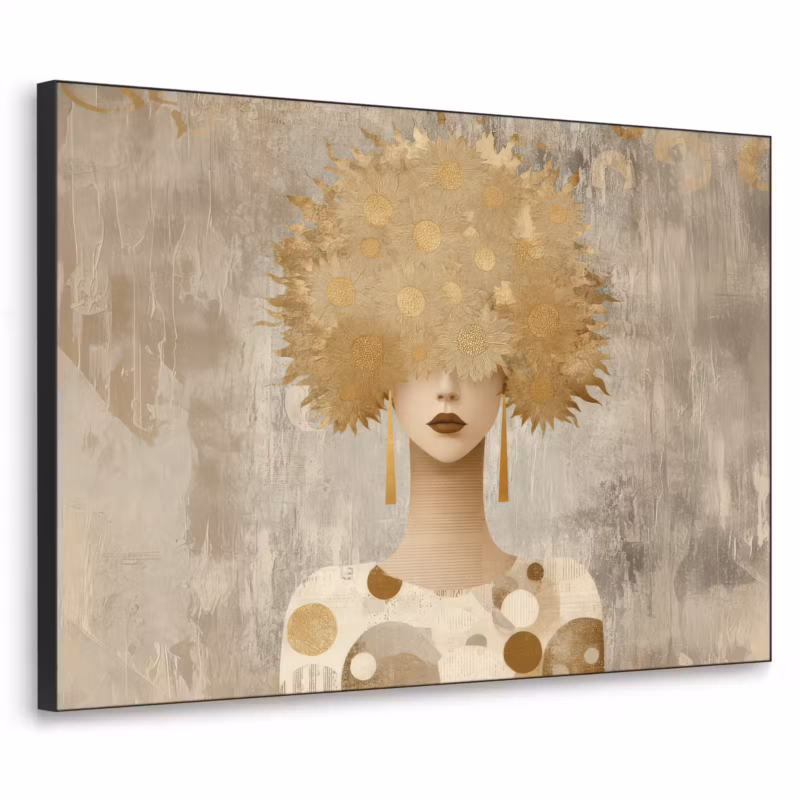 Art Frame - Goud - Portret - Vrouw — 1