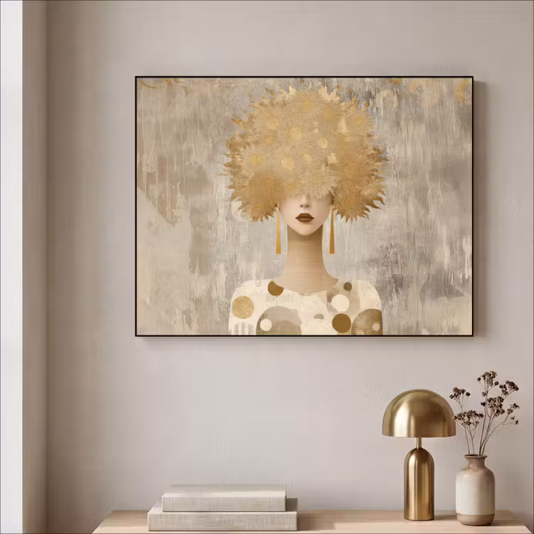 Art Frame - Goud - Portret - Vrouw — 5