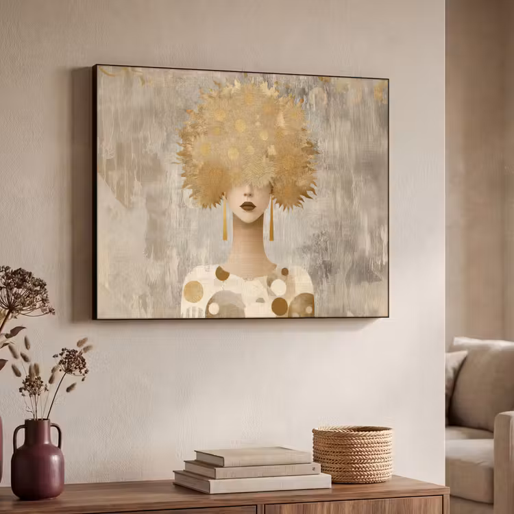 Art Frame - Goud - Portret - Vrouw — 7