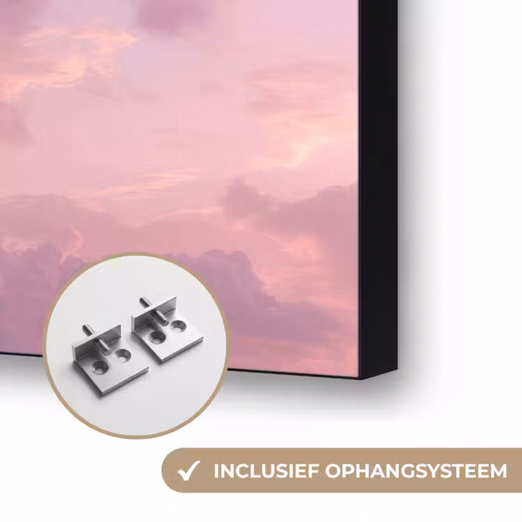 Art Frame - Kwallen - Roze - Wolken — 6