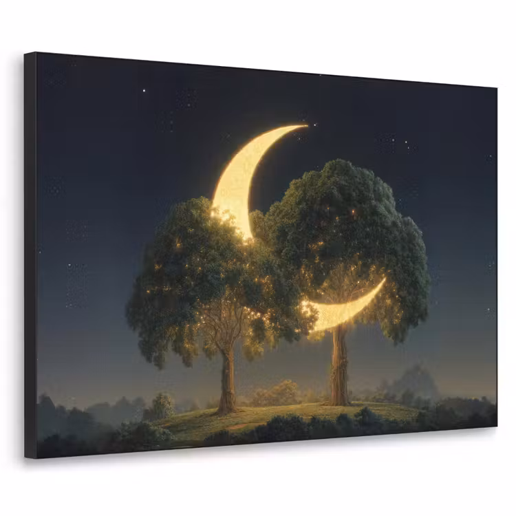 Art Frame - Maan - Bomen - Rust — 1