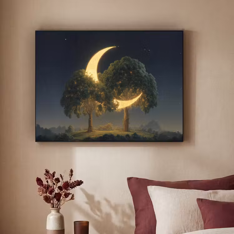 Art Frame - Maan - Bomen - Rust — 3