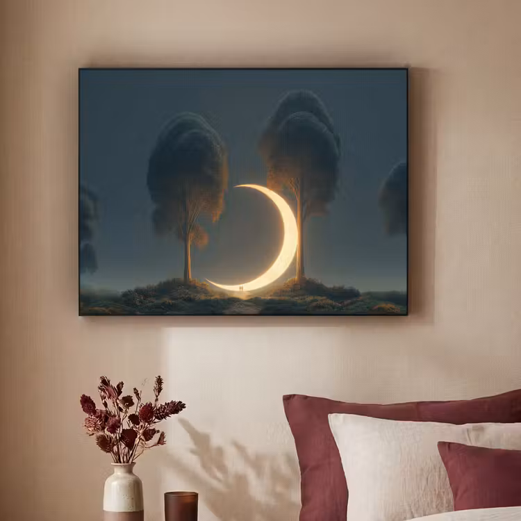 Art Frame - Maan - Bomen - Wandeling — 3