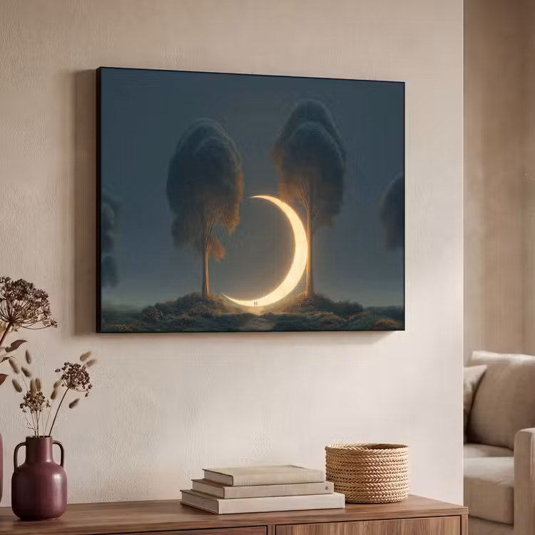 Art Frame - Maan - Bomen - Wandeling — 7