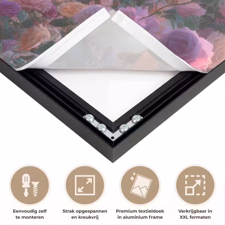 Art Frame - Ufo - Rozen - Pastelkleuren — 8