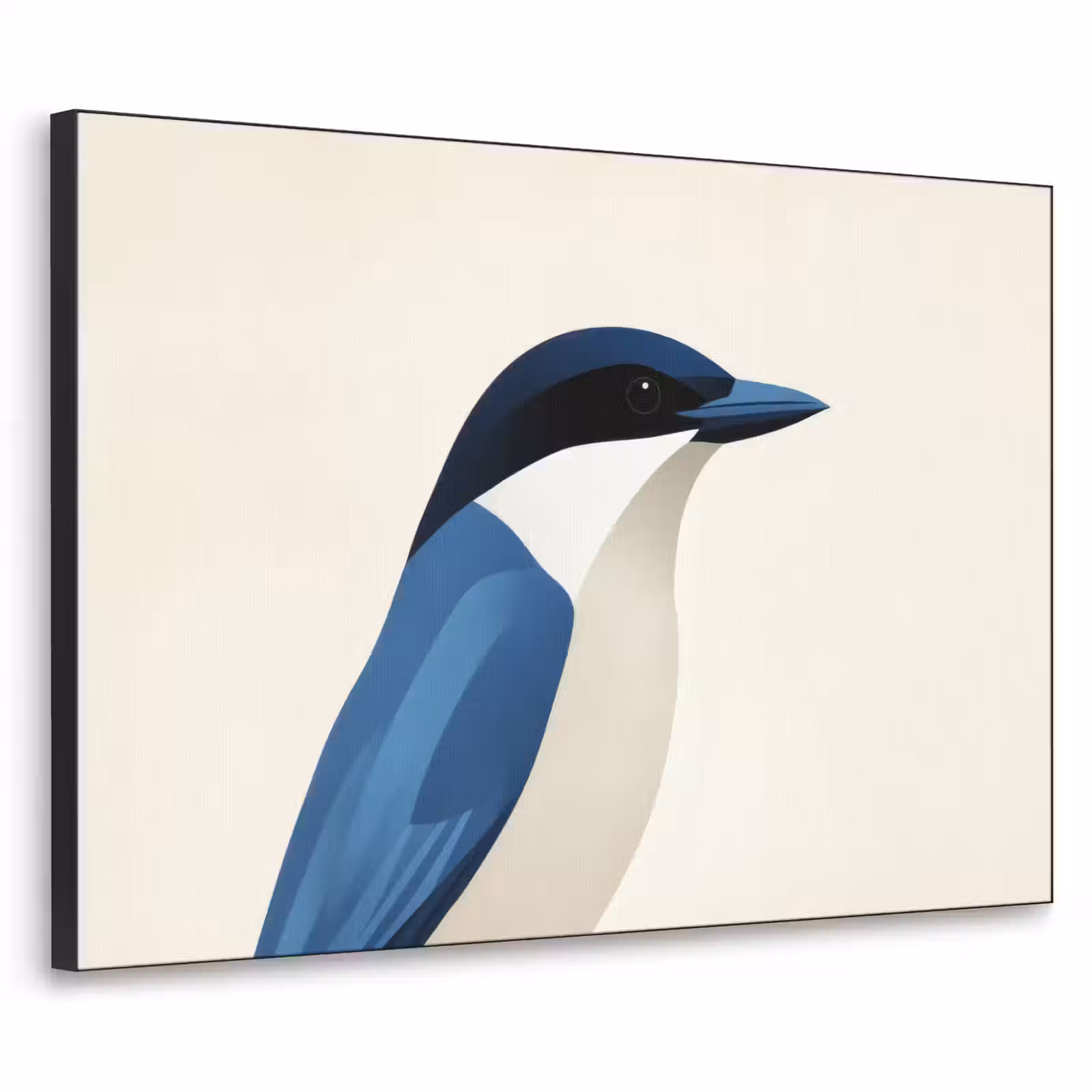 Art Frame - Illustratie - Blauw - Vogel — 1