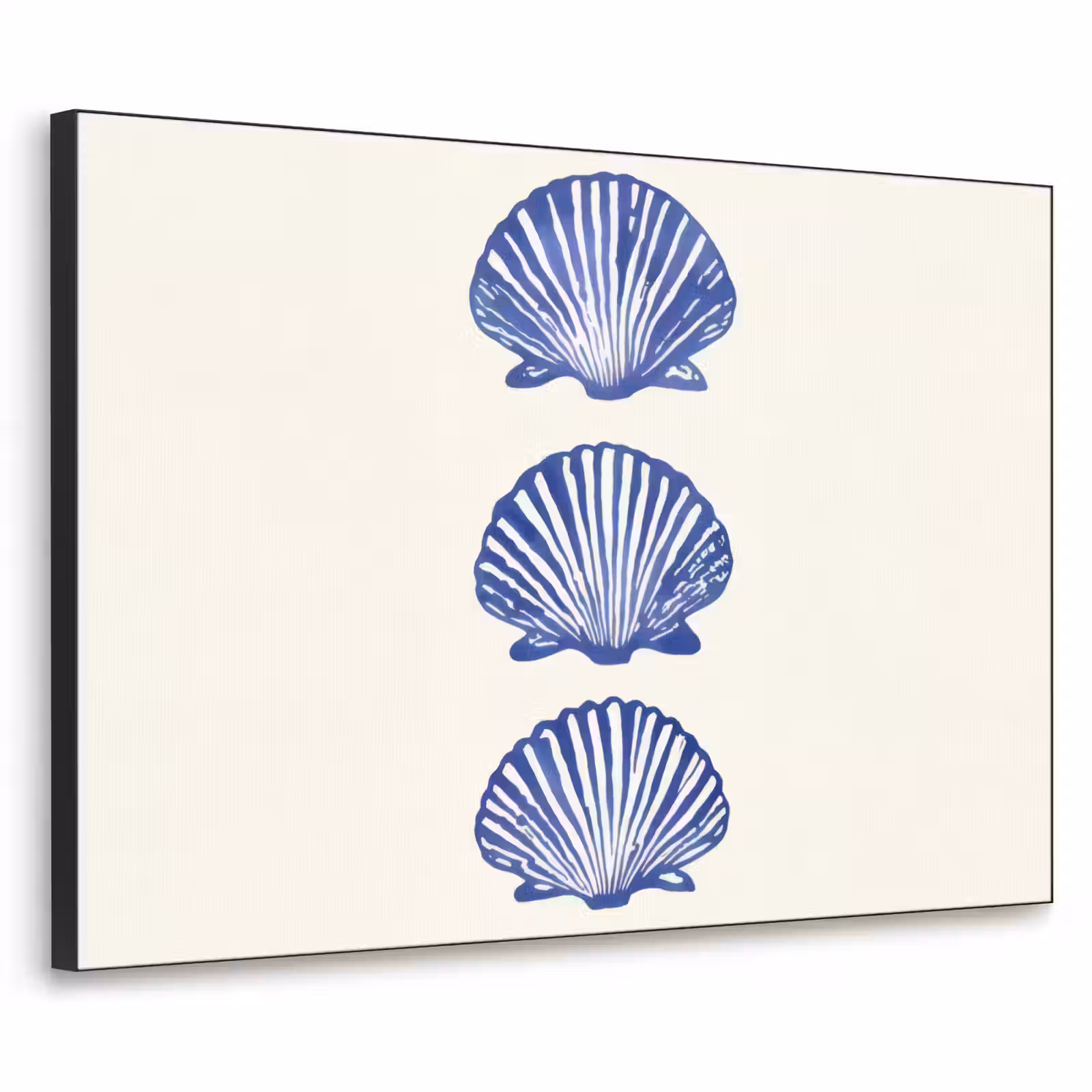 Art Frame - Schelpen - Blauw - Patroon — 1