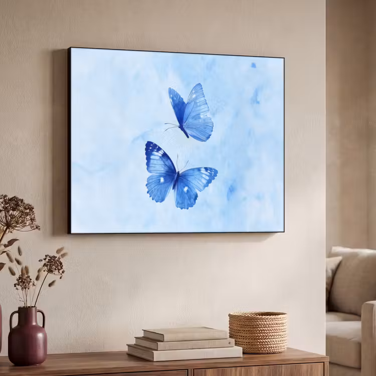 Art Frame - Vlinders - Sierlijk - Blauw — 7