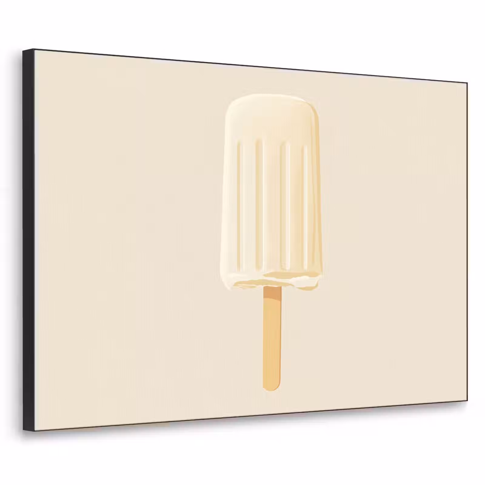Art Frame - Minimalistisch - Waterijsje - Stokje - Beige — 1