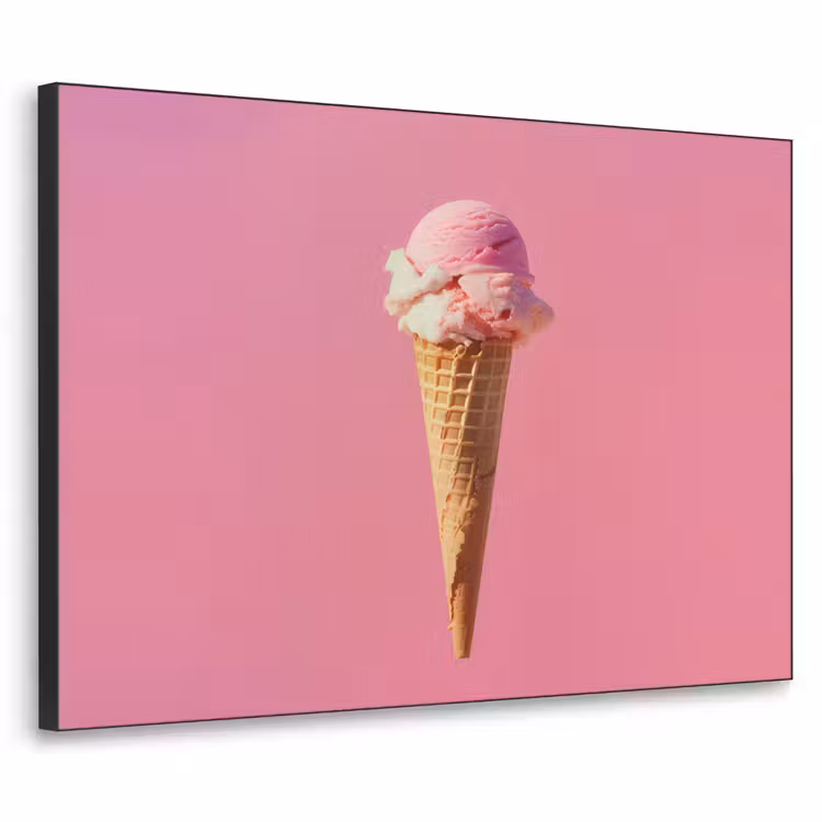 Art Frame - Hoorntje - Schepijs - Roze — 1