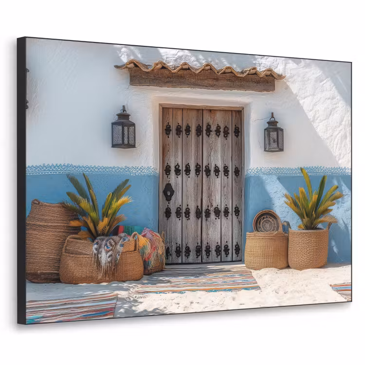 Art Frame - Deur - Manden - Planten — 1