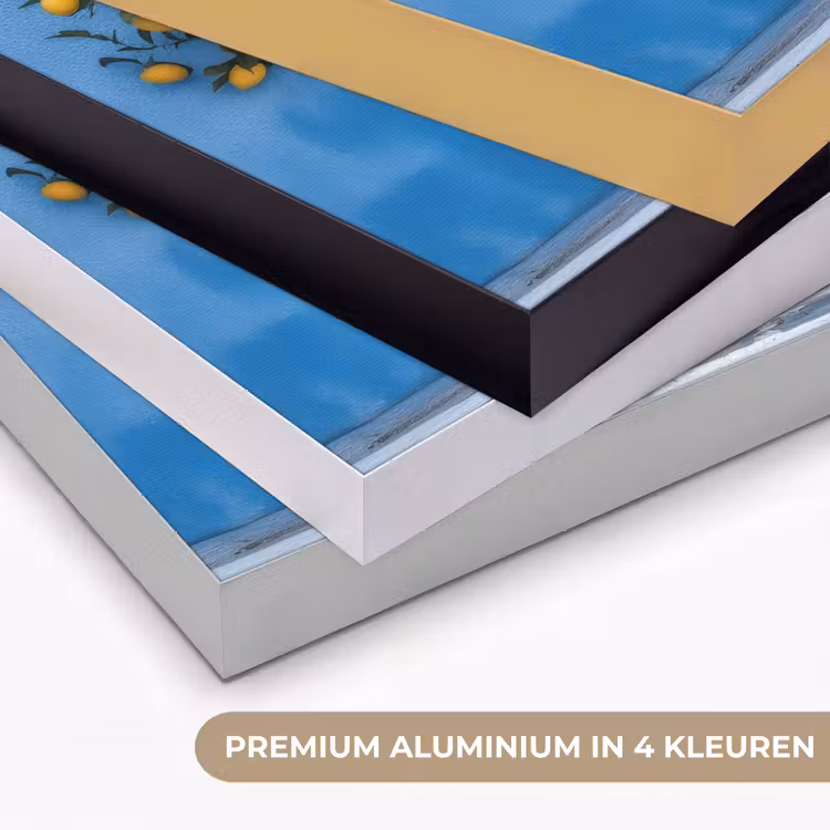 Art Frame - Citroenbomen - Geel - Deur - Potten — 2