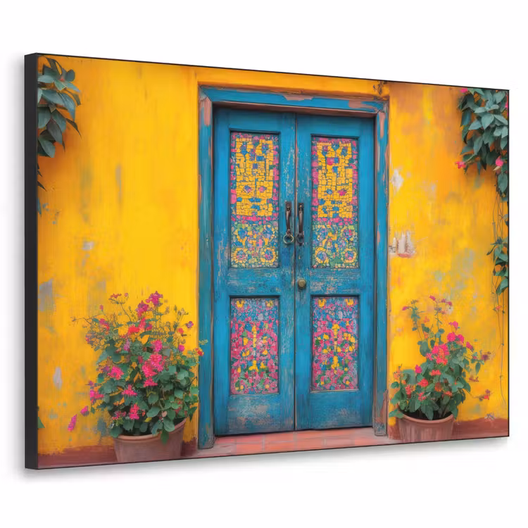 Art Frame - Deuren - Kleurrijk - Planten — 1