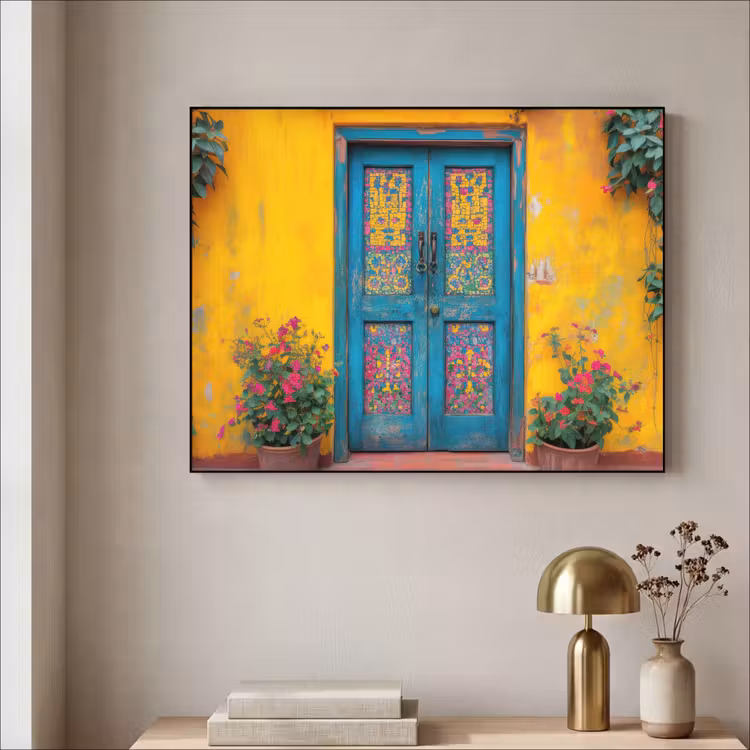 Art Frame - Deuren - Kleurrijk - Planten — 5