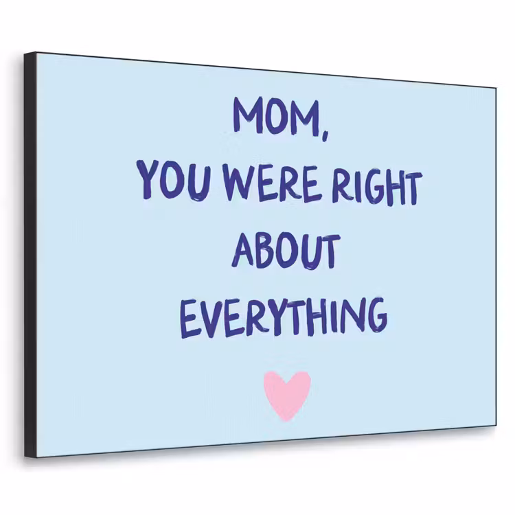 Art Frame - Moeder - Quote - Blauw — 1