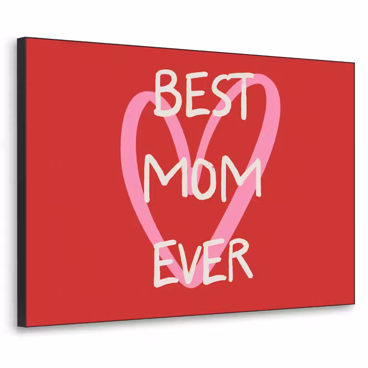 Art Frame - Moeder - Quote - Hartje - Rood — 1