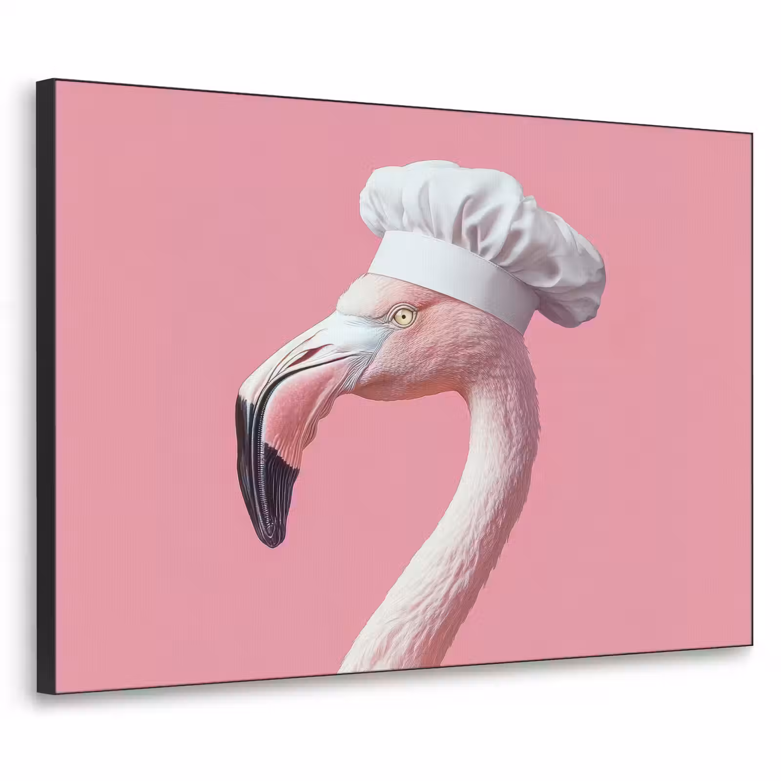 Art Frame - Flamingo - Roze - Koksmuts - Vogel — 1