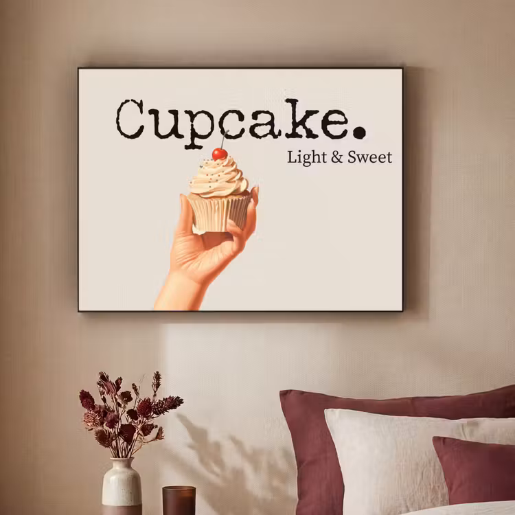 Art Frame - Cupcake - Zoet - Kers — 3