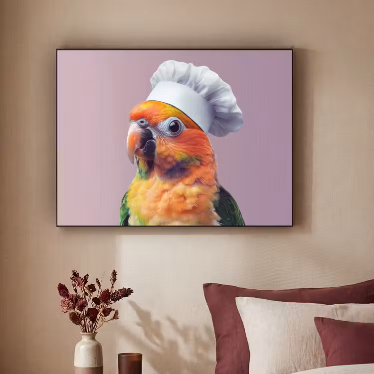 Art Frame - Papegaai - Koksmuts - Nieuwsgierig - Vogel — 3