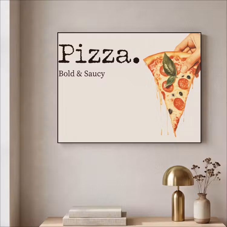 Art Frame - Pizza - Kaas - Pepperoni — 5