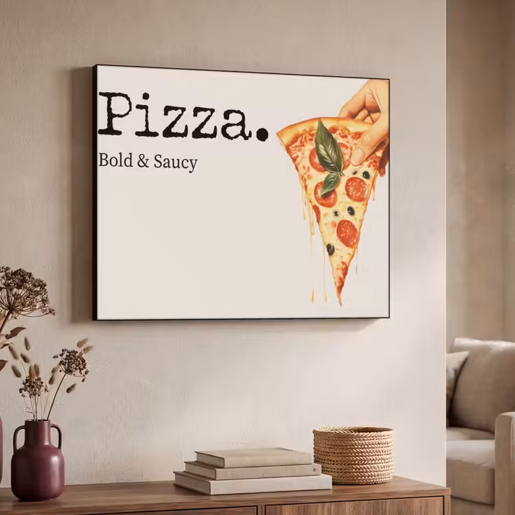 Art Frame - Pizza - Kaas - Pepperoni — 7