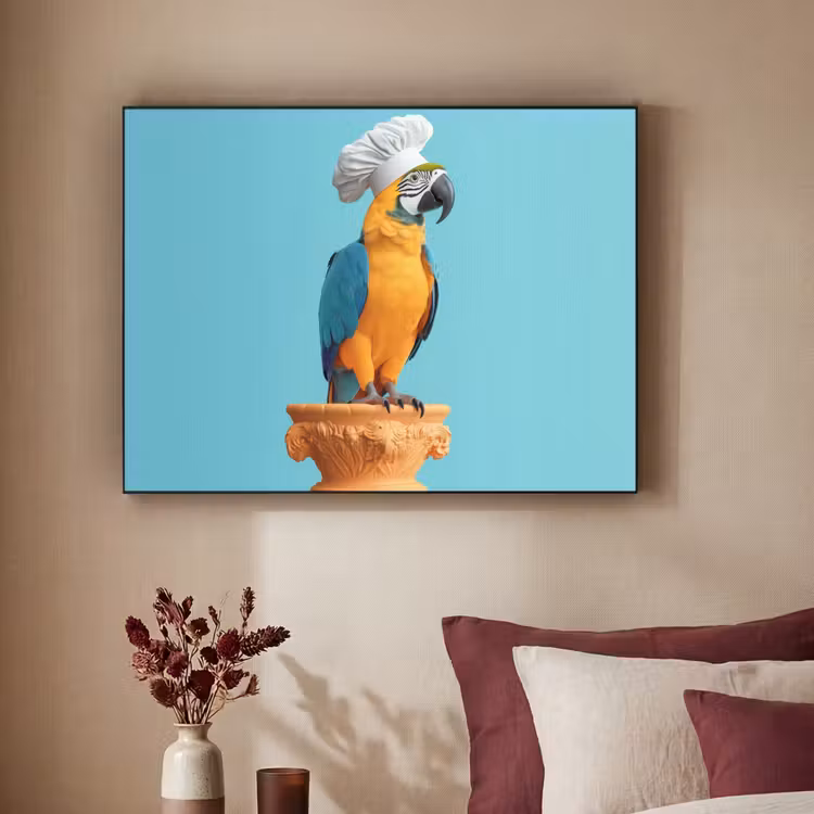 Art Frame - Papegaai - Koksmuts - Grappig - Vogel — 3