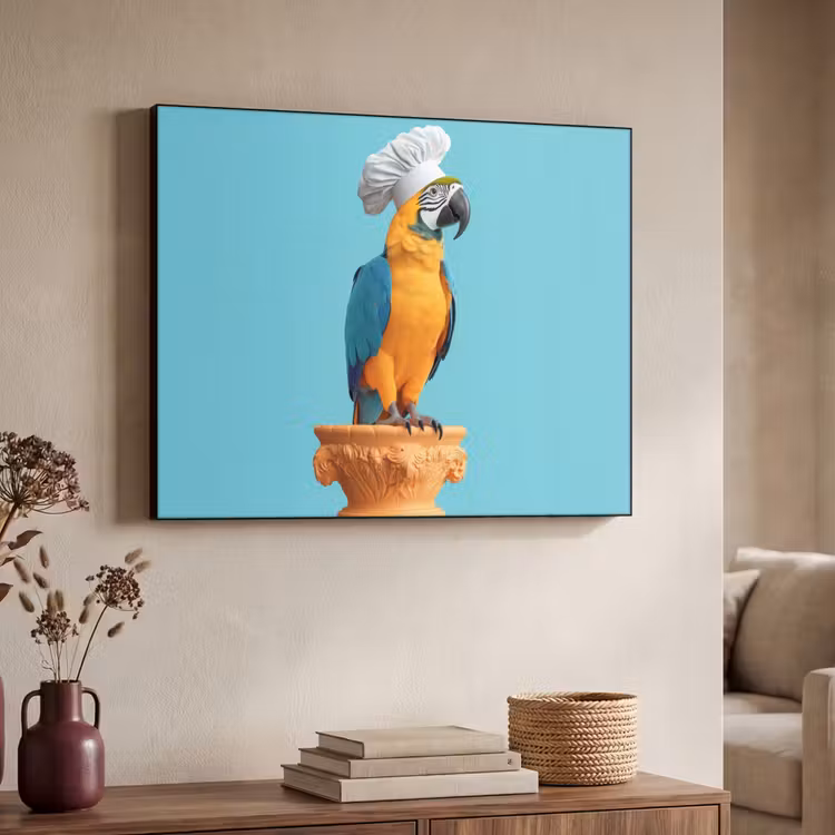 Art Frame - Papegaai - Koksmuts - Grappig - Vogel — 7