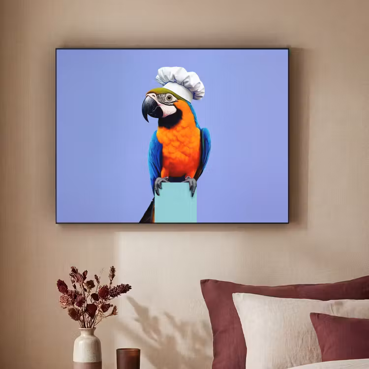 Art Frame - Papegaai - Koksmuts - Vogel - Leuk — 3