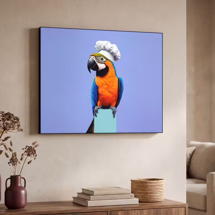 Art Frame - Papegaai - Koksmuts - Vogel - Leuk — 7