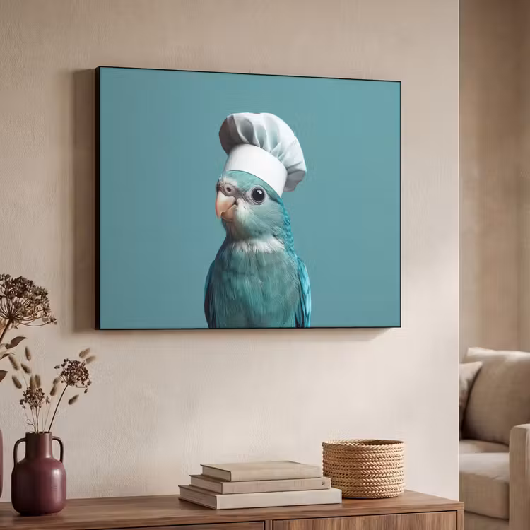 Art Frame - Parkiet - Vogel - Koksmuts - Cute — 7