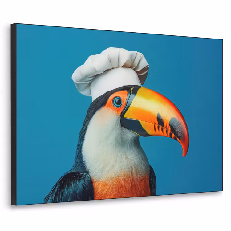 Art Frame - Toekan - Papegaai - Vogel - Koksmuts — 1