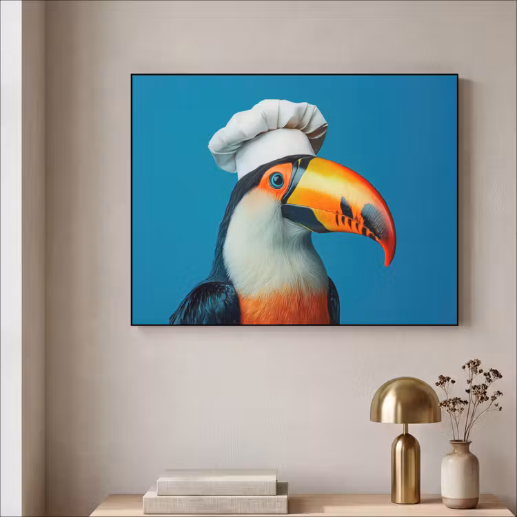 Art Frame - Toekan - Papegaai - Vogel - Koksmuts — 5