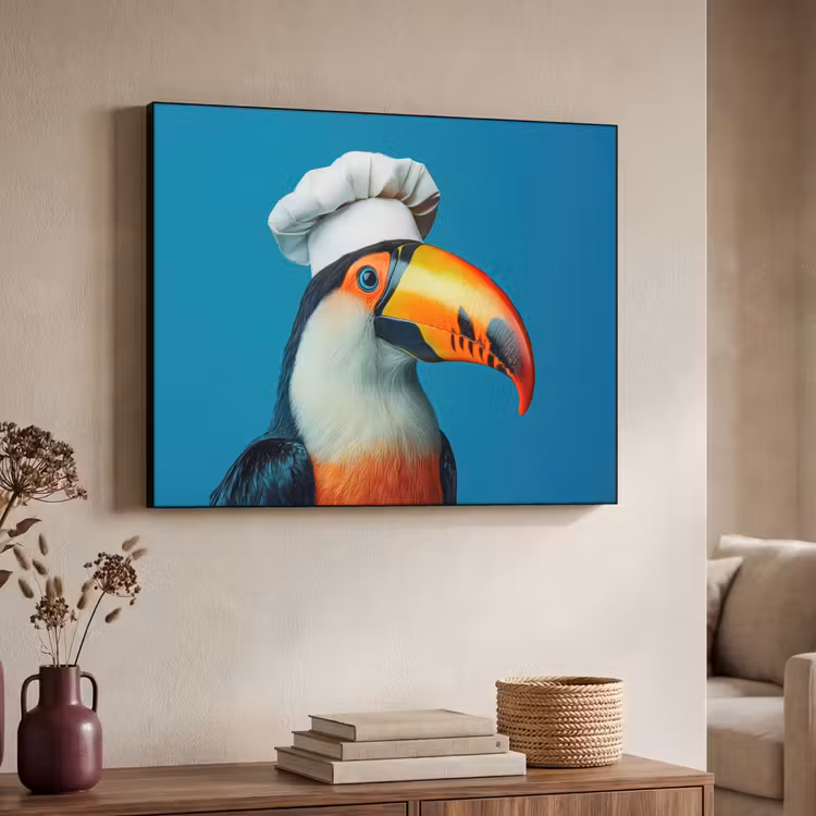 Art Frame - Toekan - Papegaai - Vogel - Koksmuts — 7