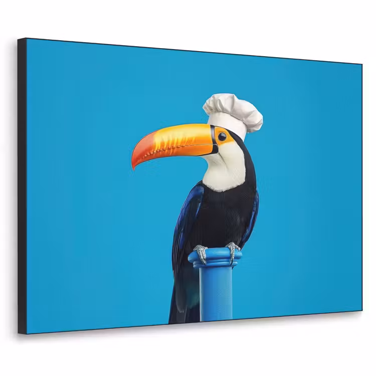Art Frame - Tucan - Sokkel - Vogel - Koksmuts — 1