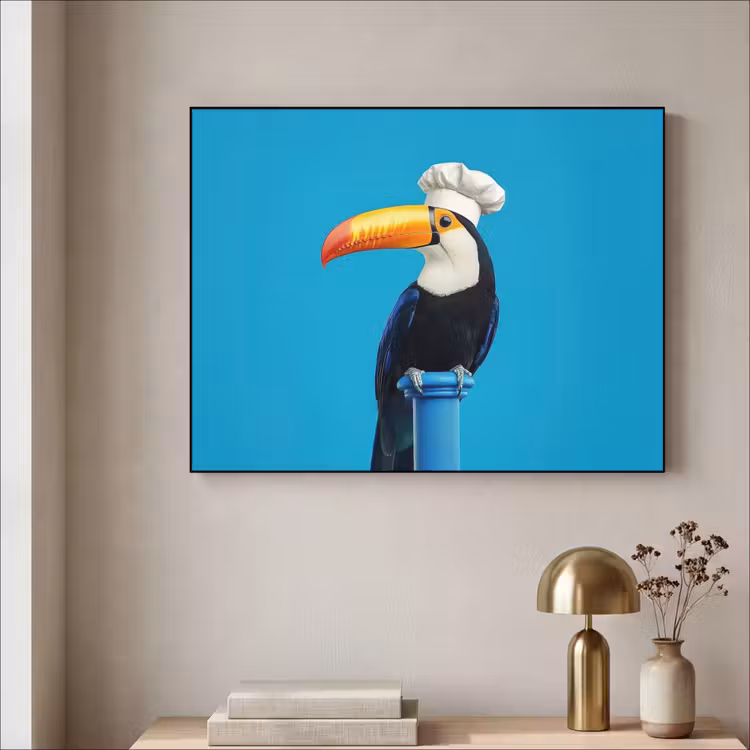 Art Frame - Tucan - Sokkel - Vogel - Koksmuts — 5