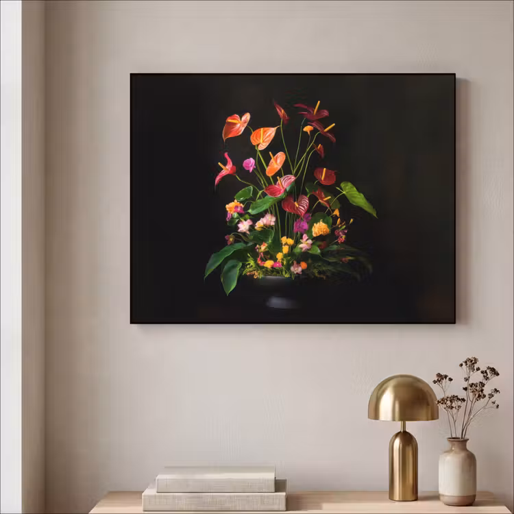 Art Frame - Bloemen - Vaas - Kleurrijk — 5