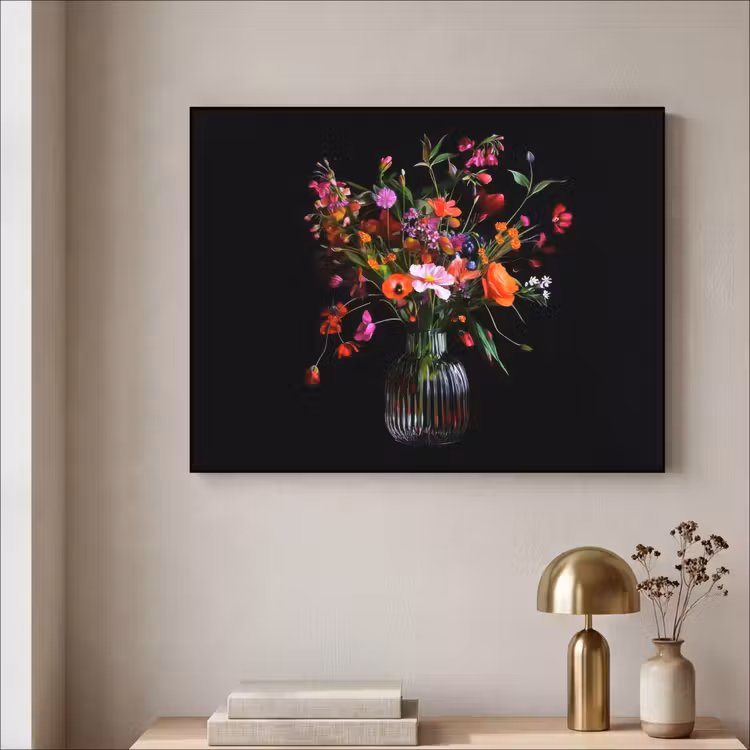 Art Frame - Boeket - Veldbloemen - Vaas — 5